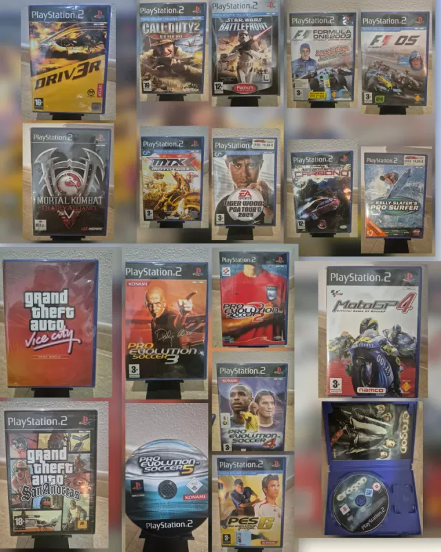 Oferta 11-11. Lote 19 Juegos PS2