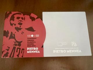 Moneta 10 Euro Dorata Pietro Mennea 2024