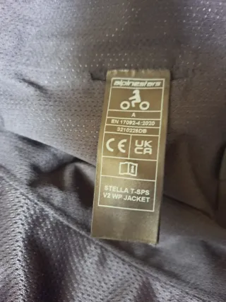 Chaqueta Alpinestars Mujer Negra