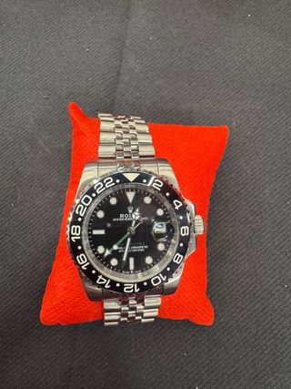 Reloj Rolex GMT-Master II Negro/Plateado