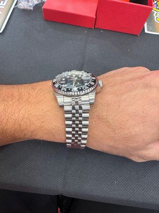 Reloj Rolex GMT-Master II Negro/Plateado