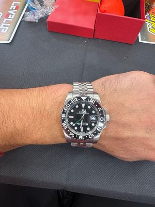 Reloj Rolex GMT-Master II Negro/Plateado