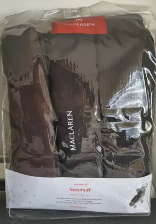 Saco Maclaren Universal Footmuff Marrón