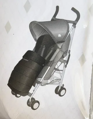 Saco Maclaren Universal Footmuff Marrón