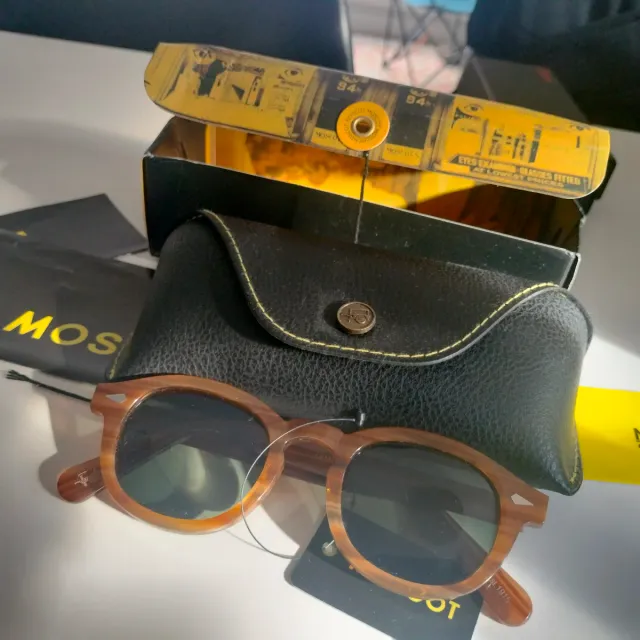 Gafas Moscot Unisex Marrón Multicolor