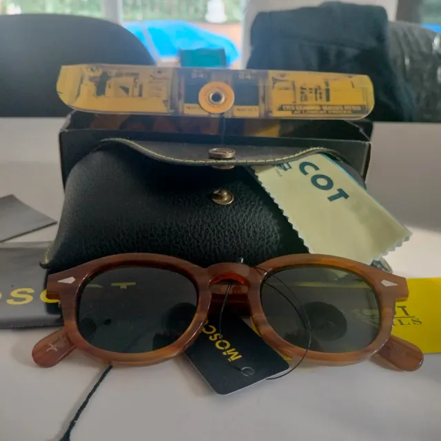 Gafas Moscot Unisex Marrón Multicolor