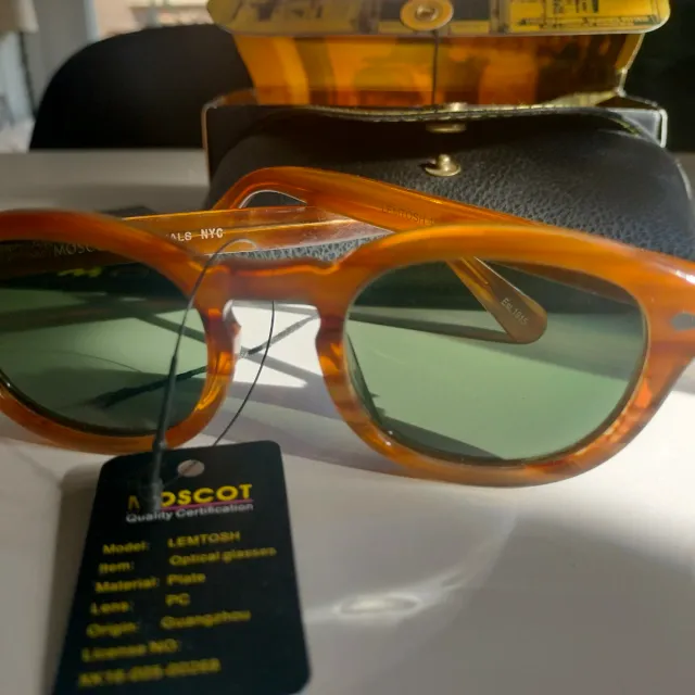 Gafas Moscot Unisex Marrón Multicolor