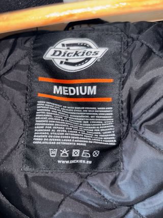 Casaco Dickies quente impermeável preto