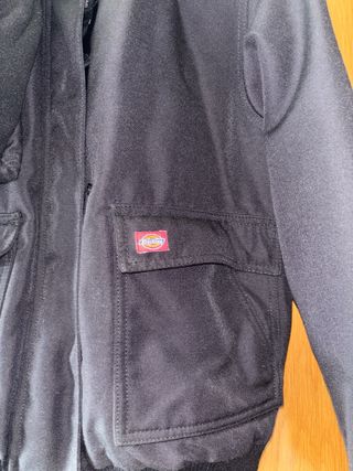 Casaco Dickies quente impermeável preto
