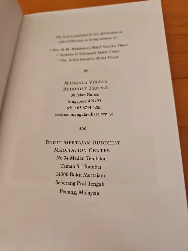 Mindfulness Meditation