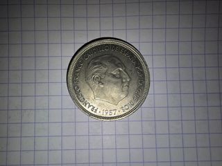 Moneda 50 Pesetas 1957 Estrella 59