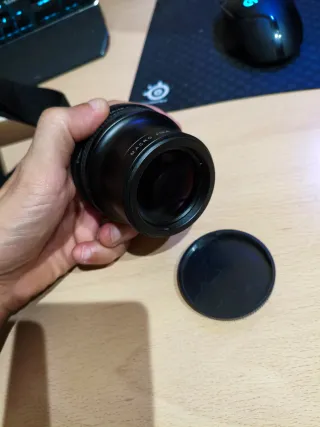 Objetivo Ojo de Pez Fisheye FC-5525 Macro +12.5