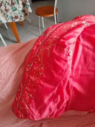 Trapuntino donna rosso