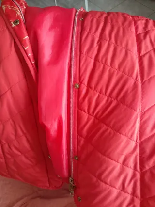 Trapuntino donna rosso