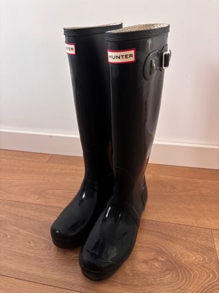 Botas de agua Hunter negras