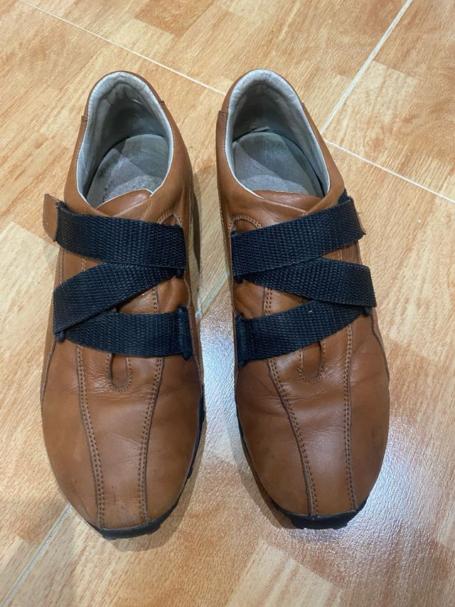 Zapatillas Snipes Piel Velcro Talla 42