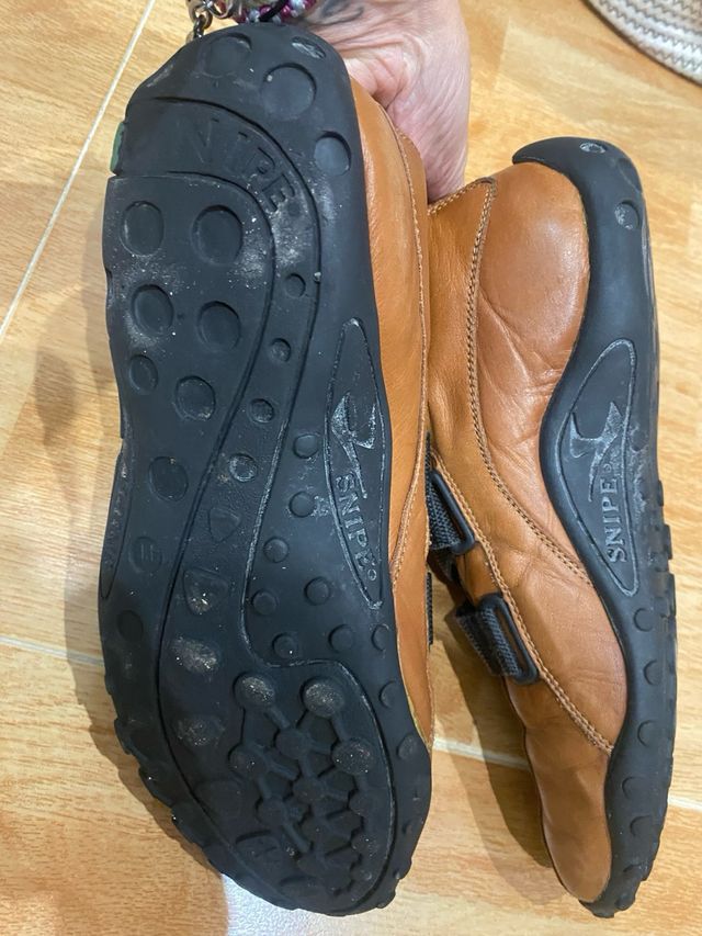 Zapatillas Snipes Piel Velcro Talla 42