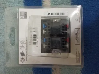 Interruptor Doble Legrand CELIANE Blanco