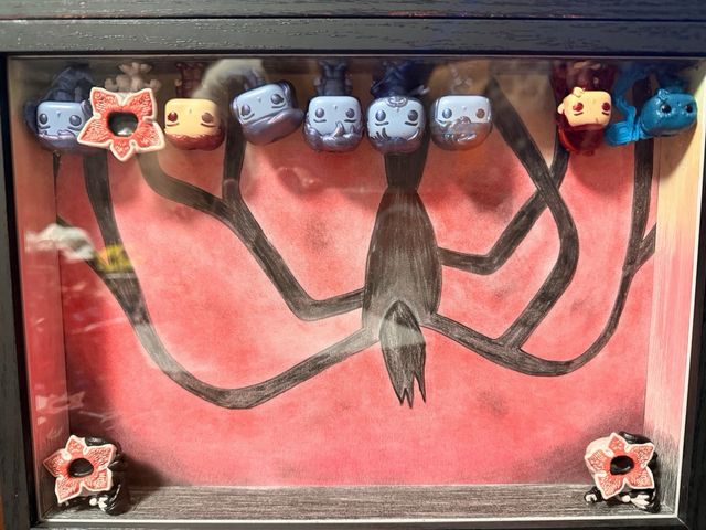 Cornice personalizzata Stranger Things Funko Pop