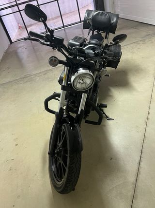 Yamaha Bolt XV950 Bolsas Laterales Cuero
