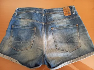 Pantalón corto vaquero Bershka