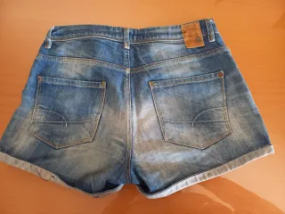 Pantalón corto vaquero Bershka