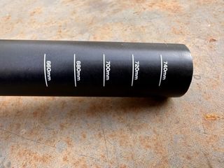 Manillar ON OFF HELIUM CARBON 75mm