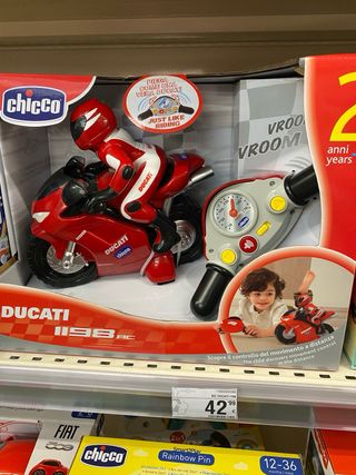 Moto Ducati teledirigido Juguete