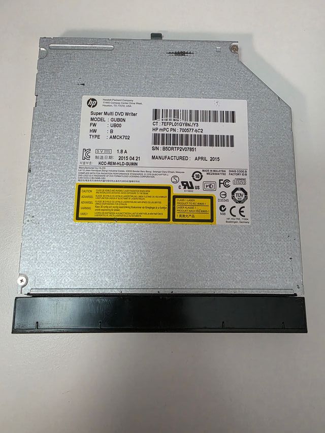 DVD - HP - GRABADOR - GUB0N