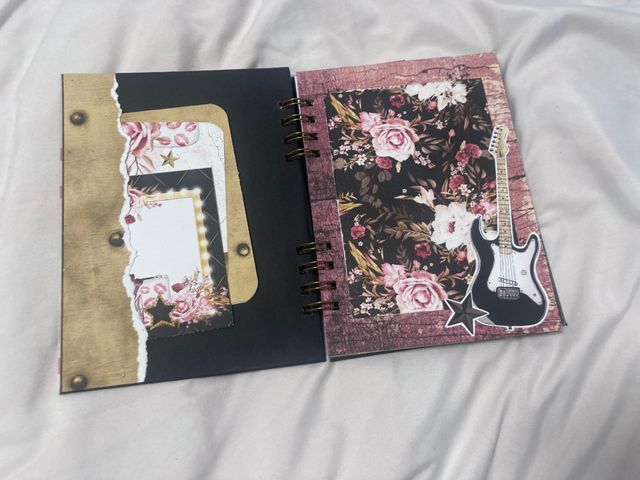 Álbum de fotos estilo Rock