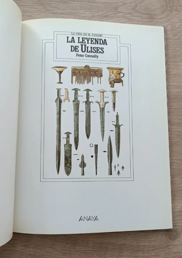 LA LEYENDA DE ULISES de Peter Connolly, ANAYA