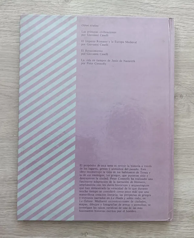 LA LEYENDA DE ULISES de Peter Connolly, ANAYA