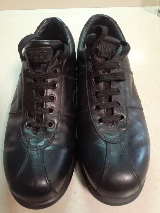 Zapatos Camper Negros Piel
