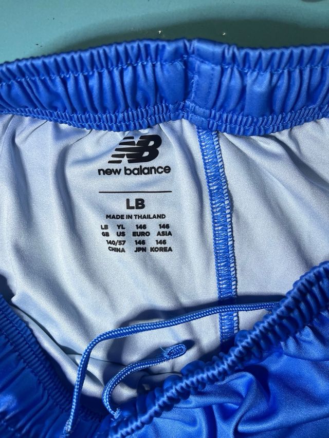 Pantalones cortos New Balance azules