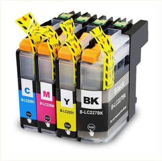 Pack 4 Tintas Brother LC227 XL - LC225 XL