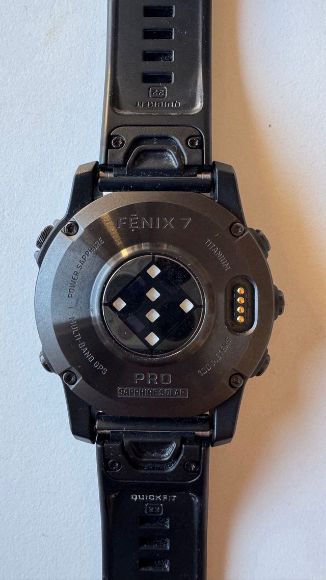 Garmin Fenix 7 Pro Sapphire Solar Negro