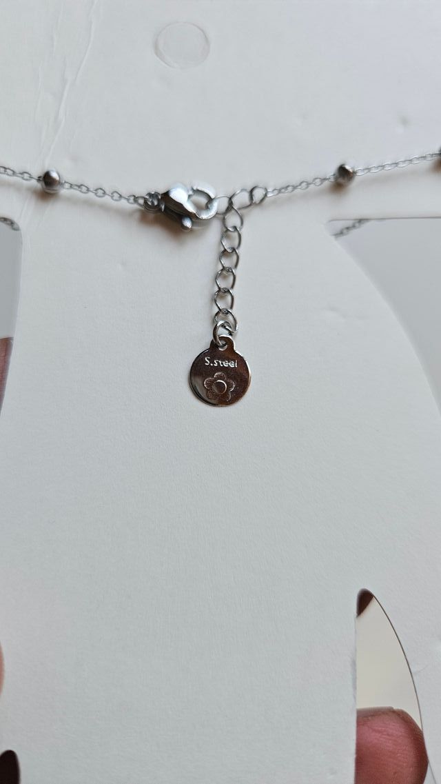 Pulsera huella perrito acero inoxidable