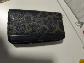 Cartera Tous Kaos Classic Negra y Marrón