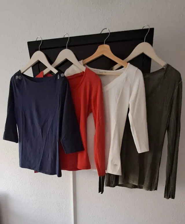 Lote 4 camisetas mujer talla 40