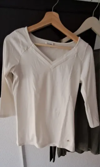 Lote 4 camisetas mujer talla 40