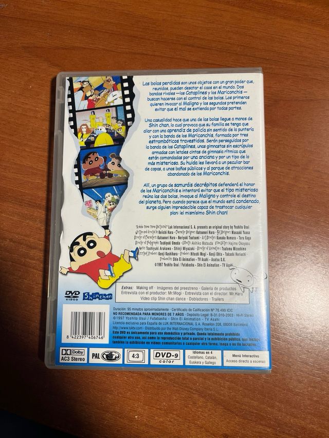 Shin Chan: En Busca de las Bolas Perdidas DVD