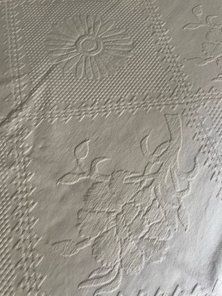 2 Colchas bajeras Algodón Portugués sin estrenar