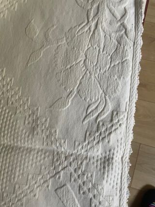 2 Colchas bajeras Algodón Portugués sin estrenar