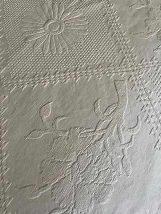 2 Colchas bajeras Algodón Portugués sin estrenar