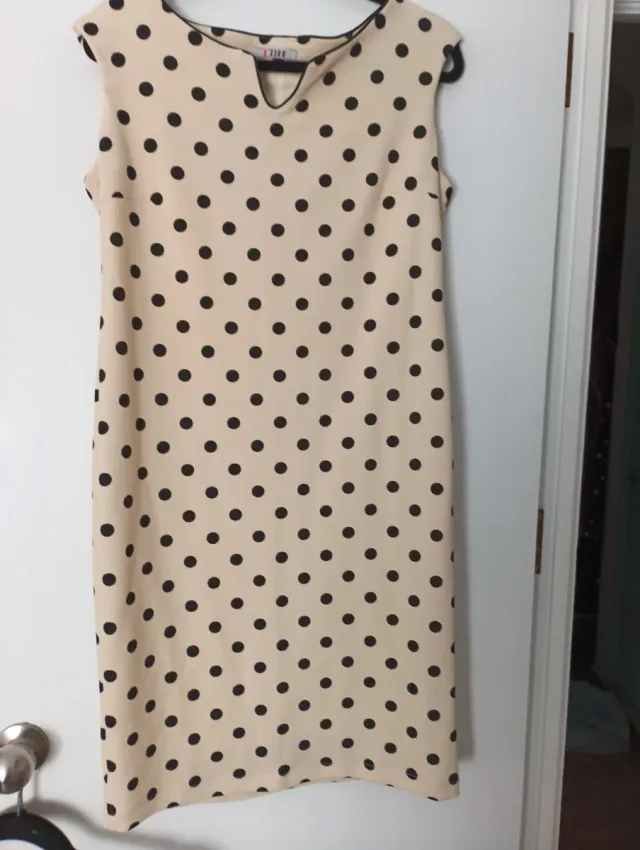 Vestido D'Cero lunares talla 44