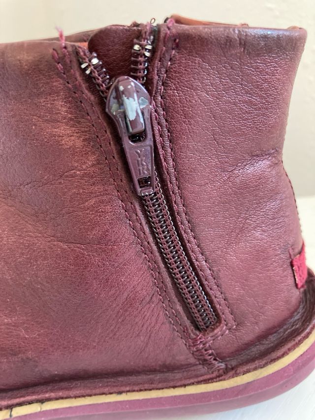 Botas Camper Piel Burdeos Talla 36