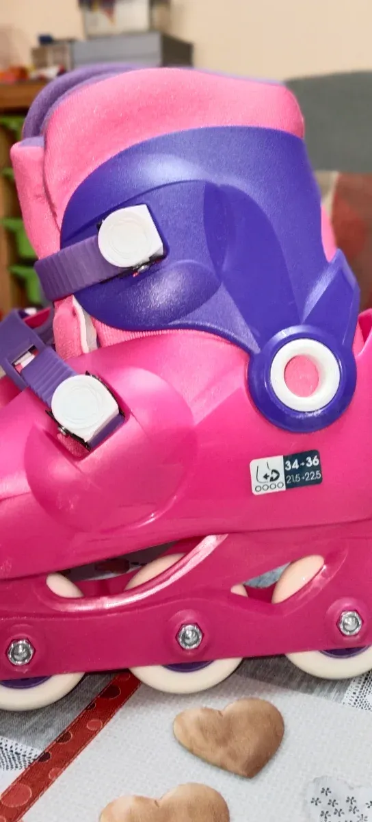 Oxelo Patines en Línea Play 3 Rosa