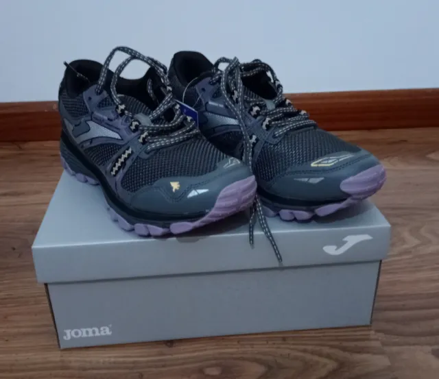 Zapatillas Joma Shock Lady 2422 Gris/Morado