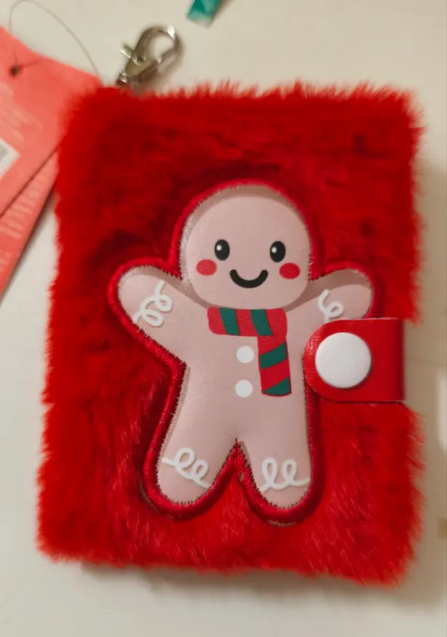 Libreta Navideña Peluche Jengibre