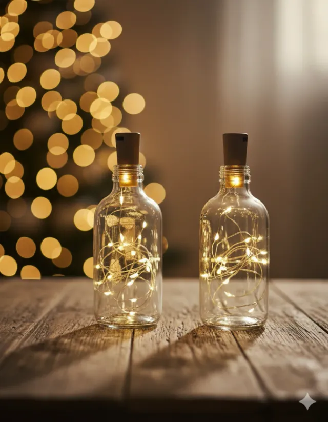 Botellas LED Decorativas | Lámparas Ambiente
